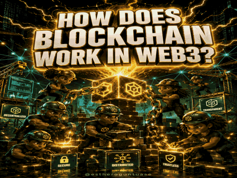 how blockchain works in web3